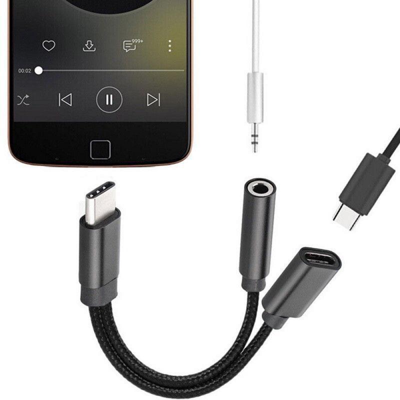 Type-C二合一轉接頭 開啟充電與音樂同步的便捷時代